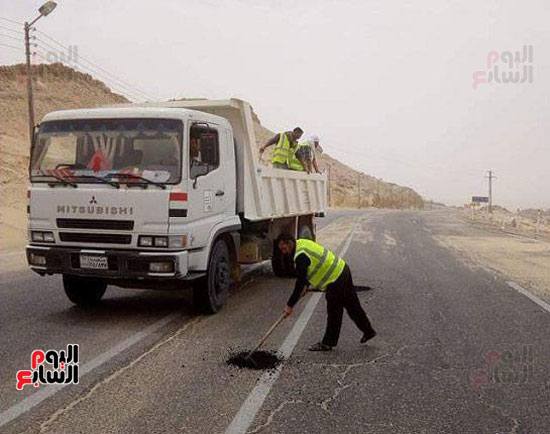 جانب من اعمال الرفع