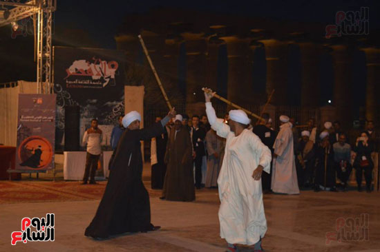 فعاليات المهرجان بساحة ابو الحجاج الاقصري