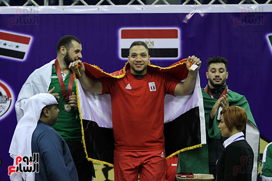 البطولة العربية لرفع الأثقال (6)