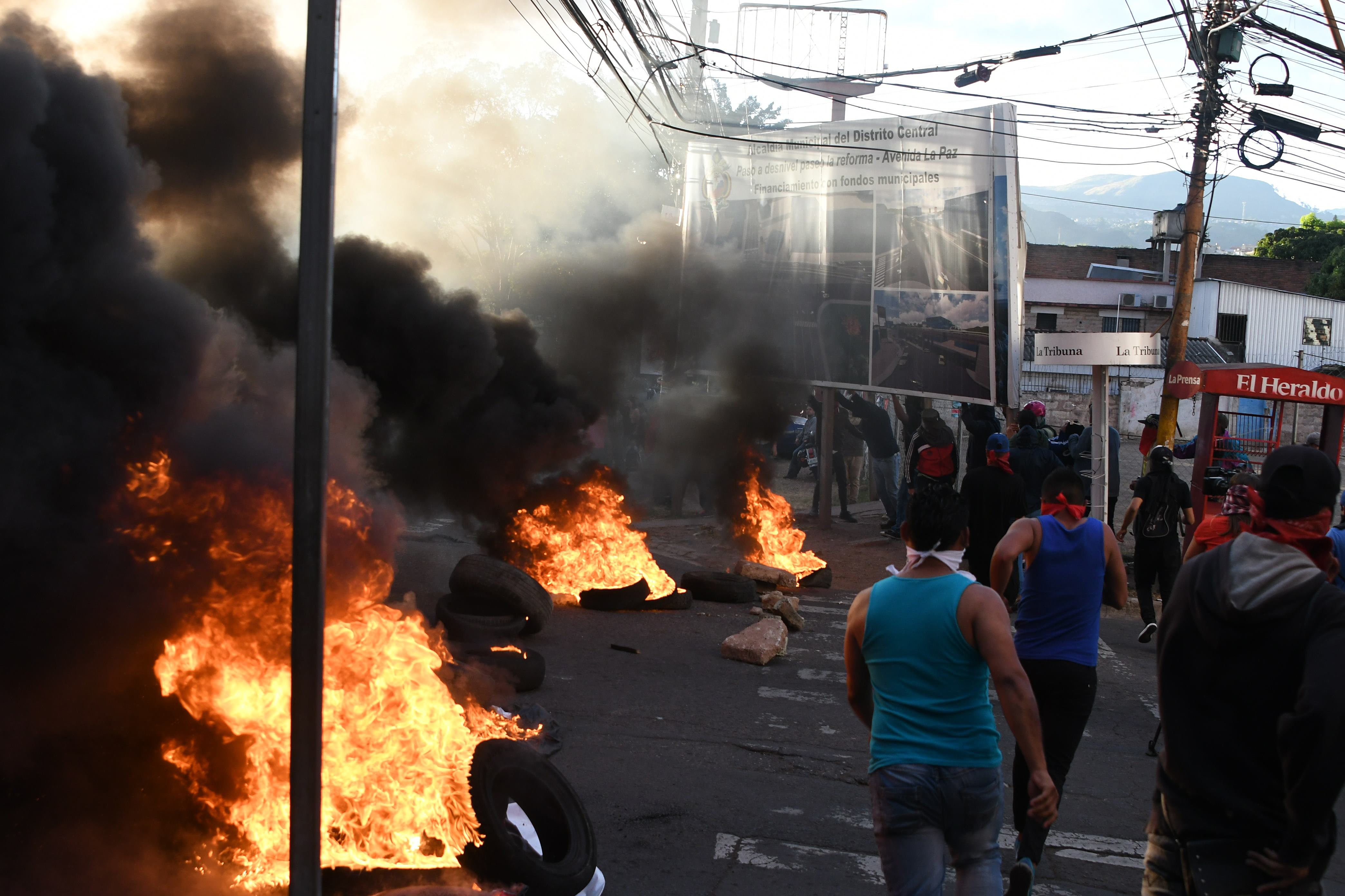 أعمال عنف فى هندوراس