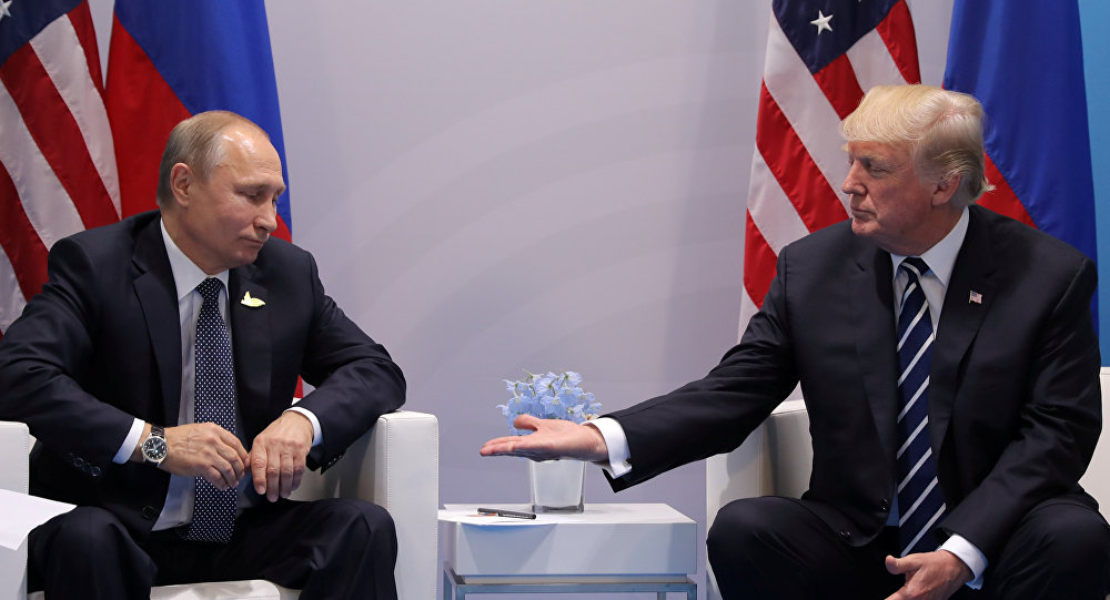 ترامب يمد يده إلى بوتين