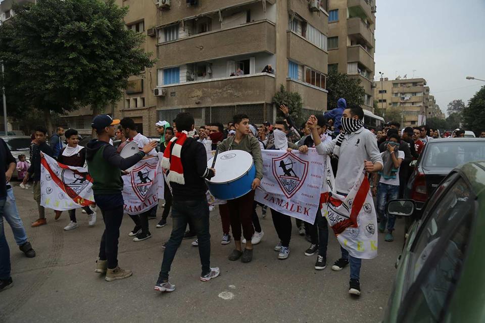 وقفة جمهور الزمالك