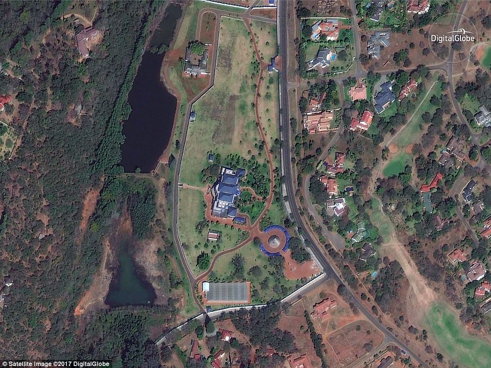 قصر الرئيس الزيمبابوى روبرت موجابى فى هرارى