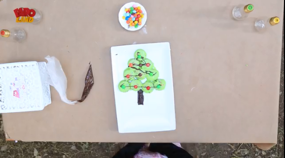 طريقة عمل شجرة الكريسماس (4)