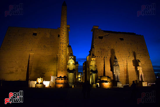  واجهة معبد الأقصر المميزة