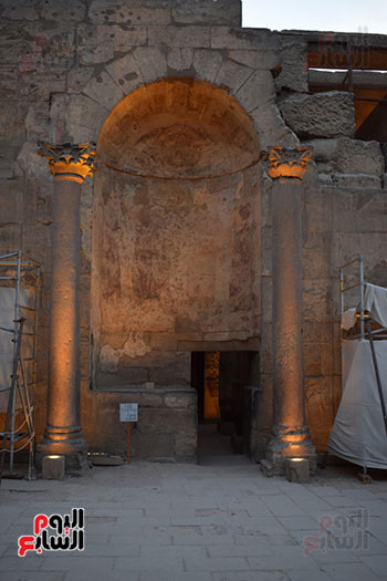  أحد صروح معبد الأقصر