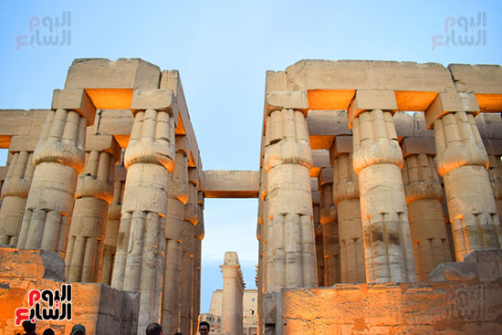 طراز معمارى مميز بمعبد الأقصر