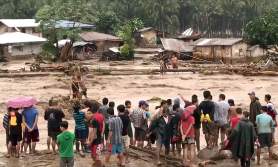  مناطق الفيضانات فى الفلبين 