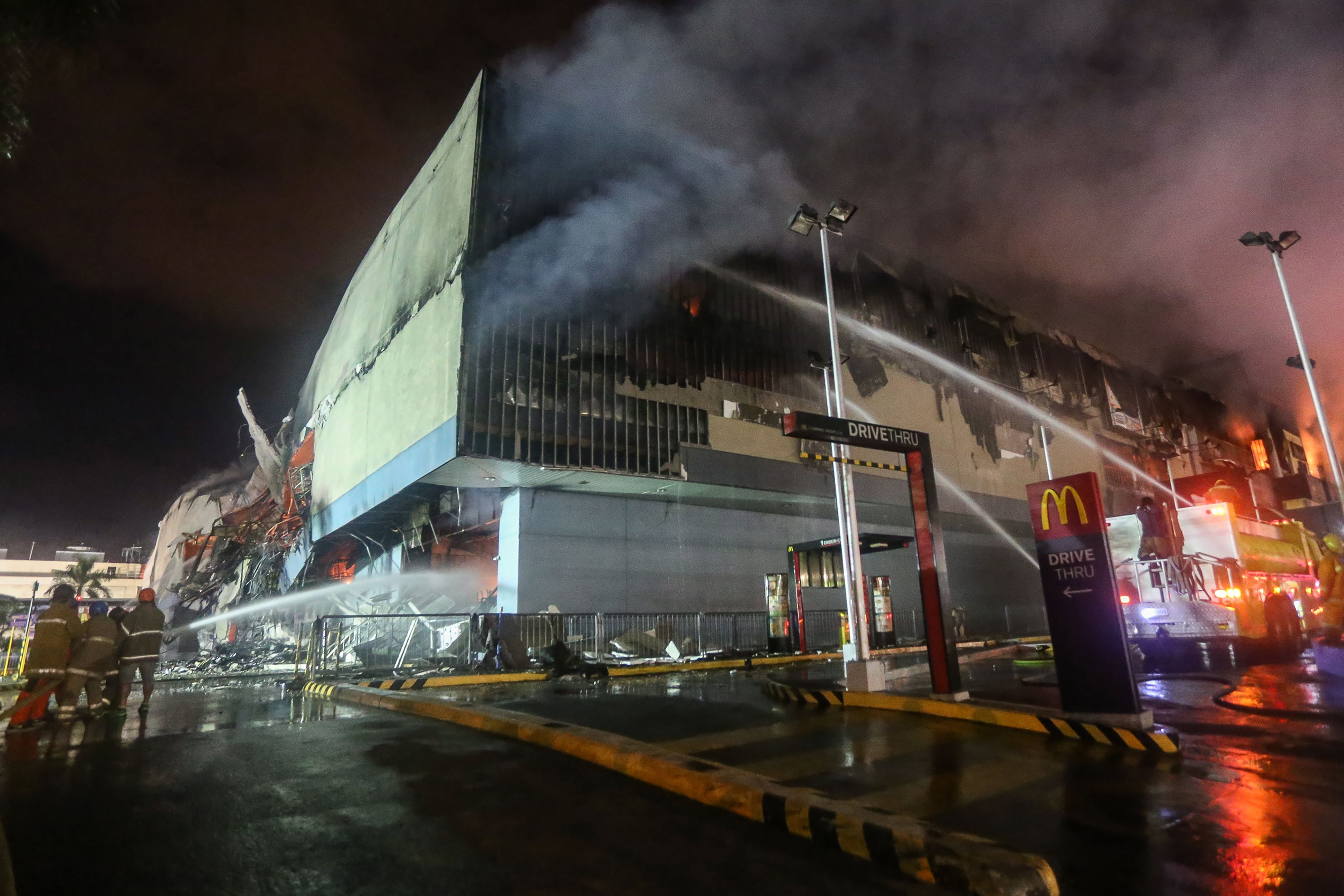 The fire is put out