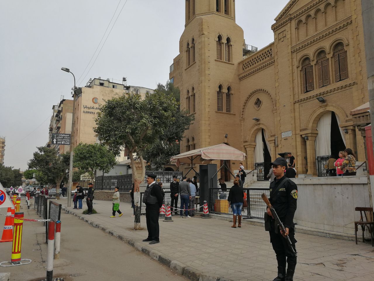 تأمين كنائس القاهرة  (4)