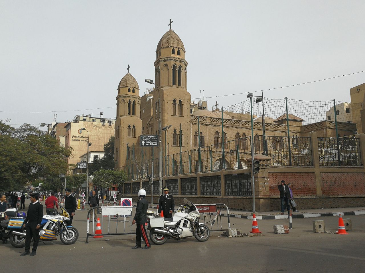 تأمين كنائس القاهرة  (13)