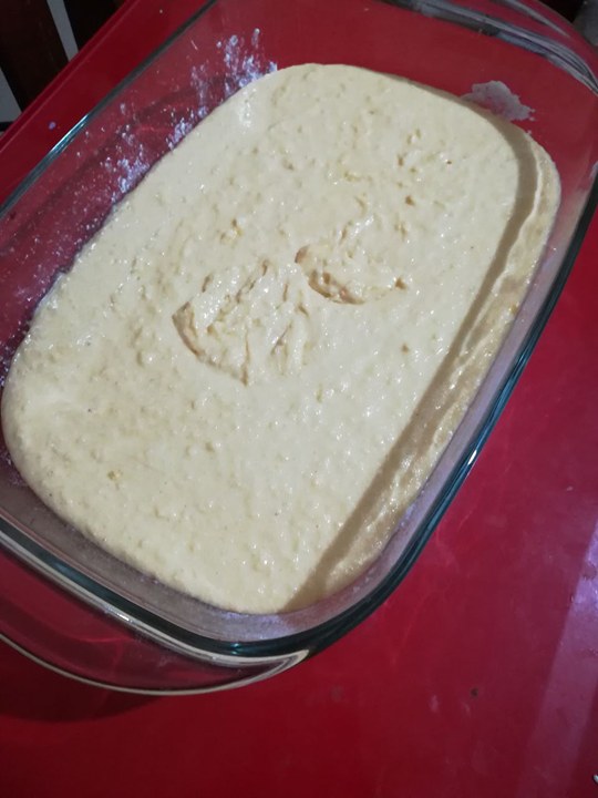 عجين الكيك الأسبانى