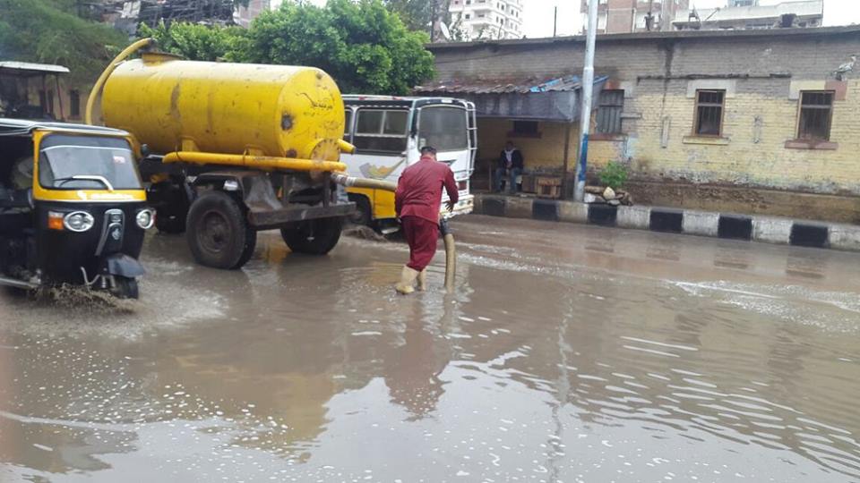 4- شفت مياه الامطار من الشوارع