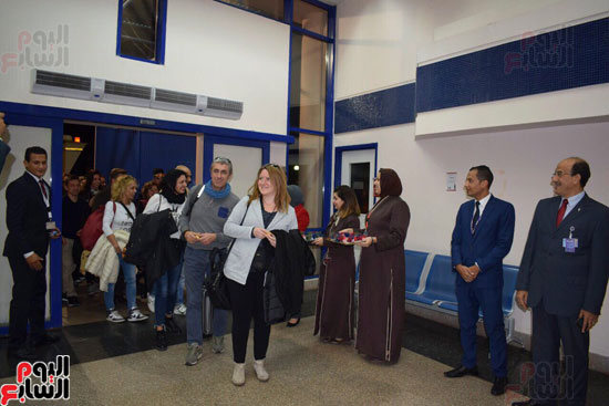  وصول السياح الإيطاليين