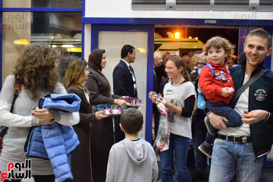 أولى رحلات خط طيران ميلانو