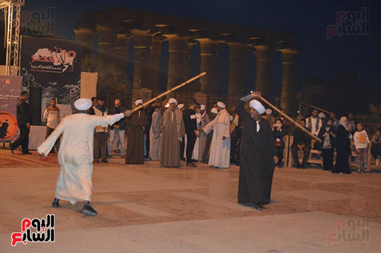      معبد الاقصر يستضيف فعاليات مهرجان التحطيب