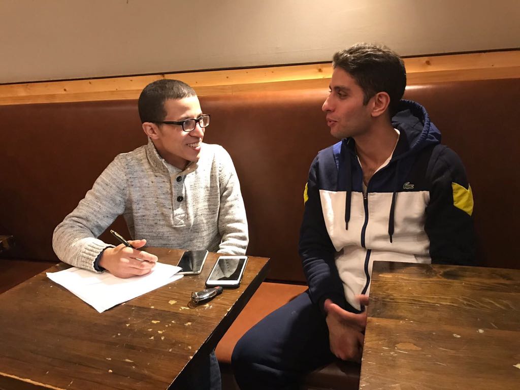 محرر اليوم السابع مع أحمد الملاح أول مدرب مصرى يدرب أبطالا أولمبيين فى الولايات المتحدة