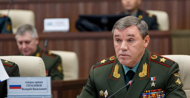 رئيس هيئة الأركان العامة للقوات المسلحة الروسية فاليرى جيراسيموف