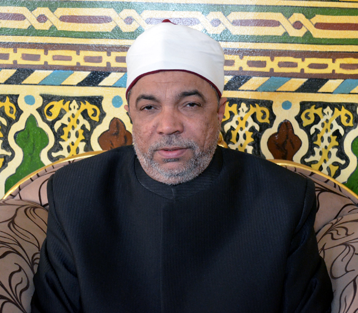 الدكتور جابر طايع رئيس القطاع الدينى بوزارة الأوقاف 