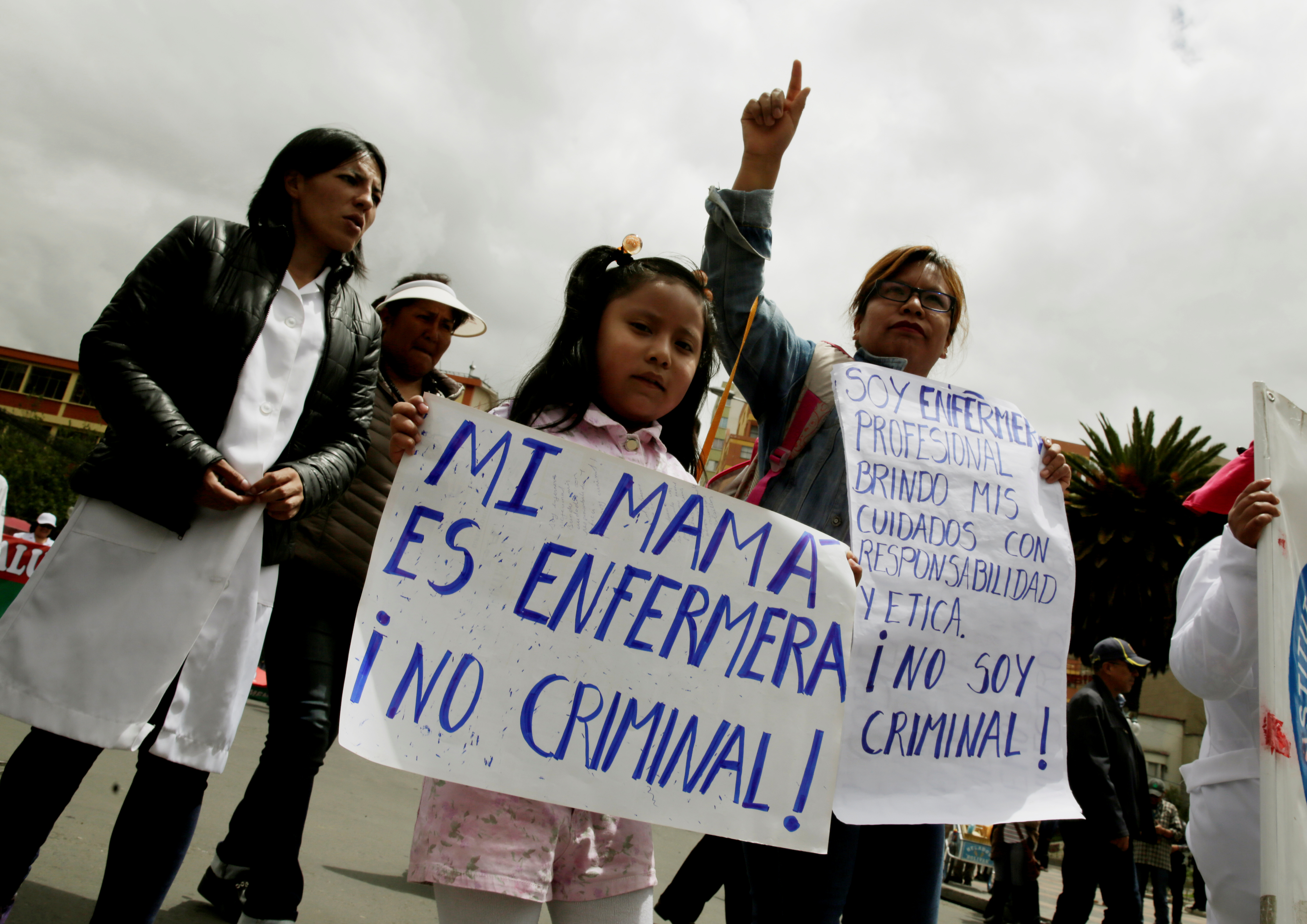 جانب من احتجاجات فى بوليفيا