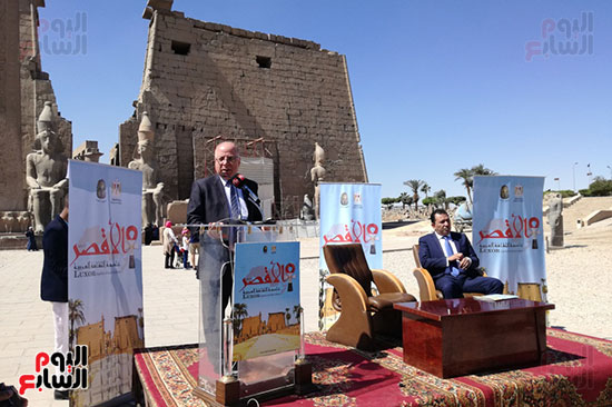 وزير الثقافة يفتتح فعاليات الأقصر عاصمة الثقافة العربية