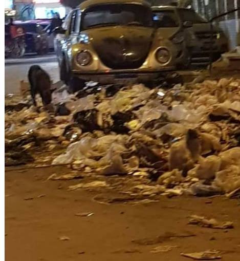 القمامة تغزو شوارع الزقازيق