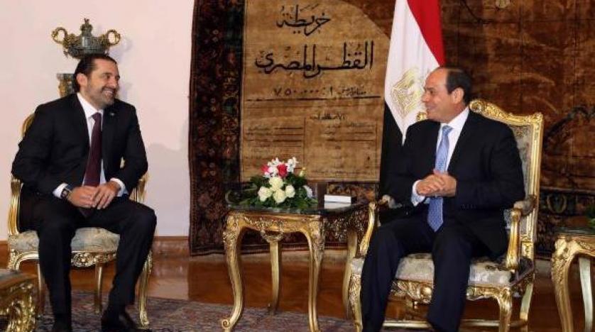 الحريرى يلتقى الرئيس عبد الفتاح السيسى