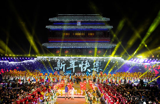 احتفالات الصين برأس السنة
