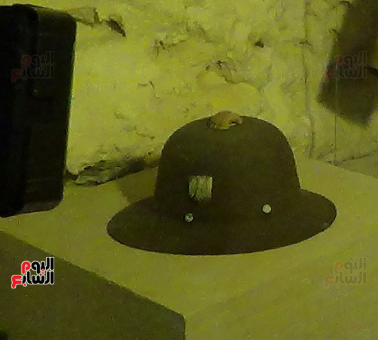 قبعة القائد الألمانى روميل ضمن مقتنيات المتحف