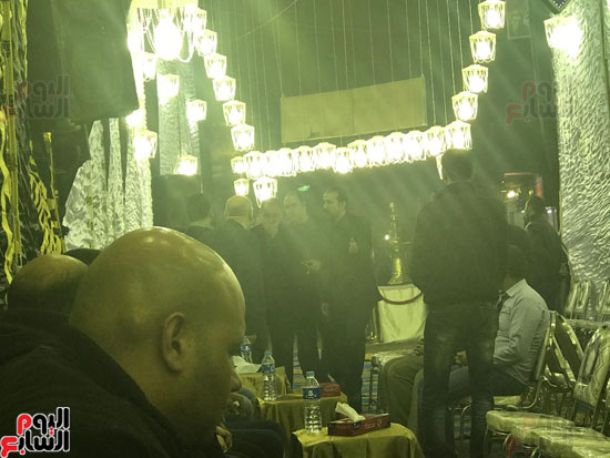 الخطيب فى عزاء وزة