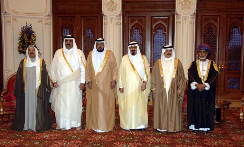 قادة الدول الخليجية