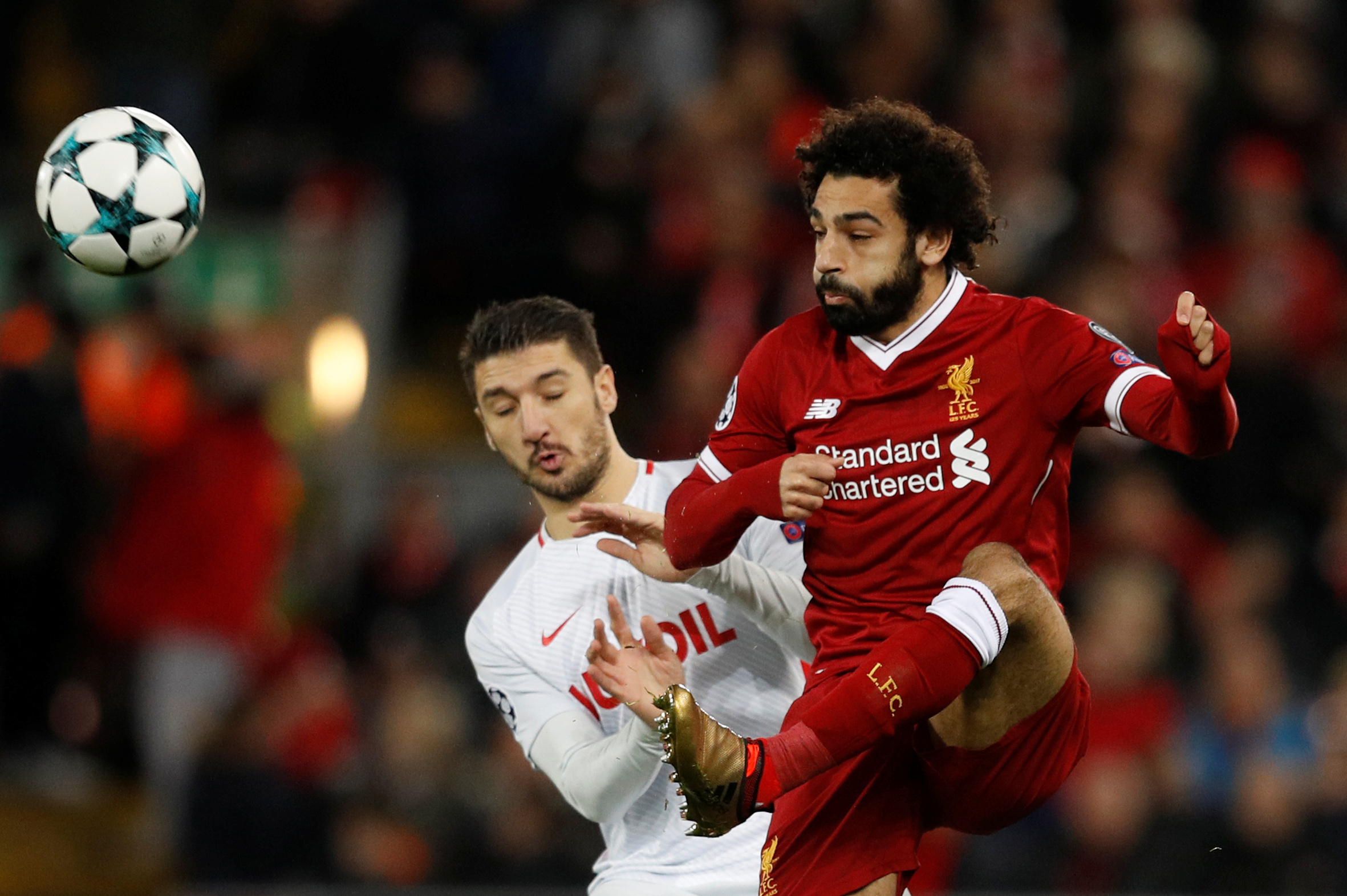 محمد صلاح يتألق ويسجل فى مباراة ليفربول وسبارتاك موسكو  (3)