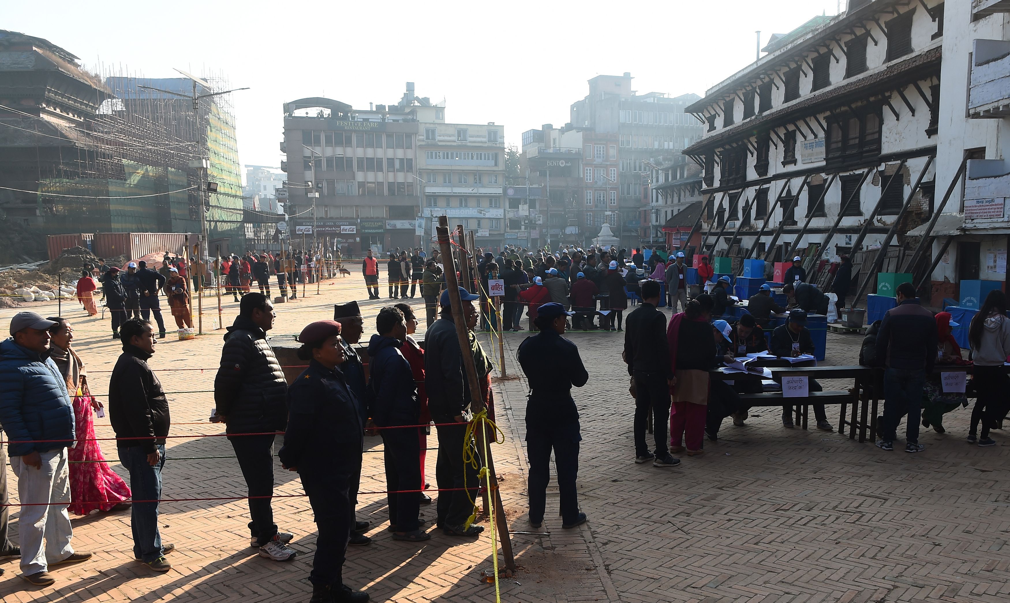 طوابير الانتخابات فى نيبال