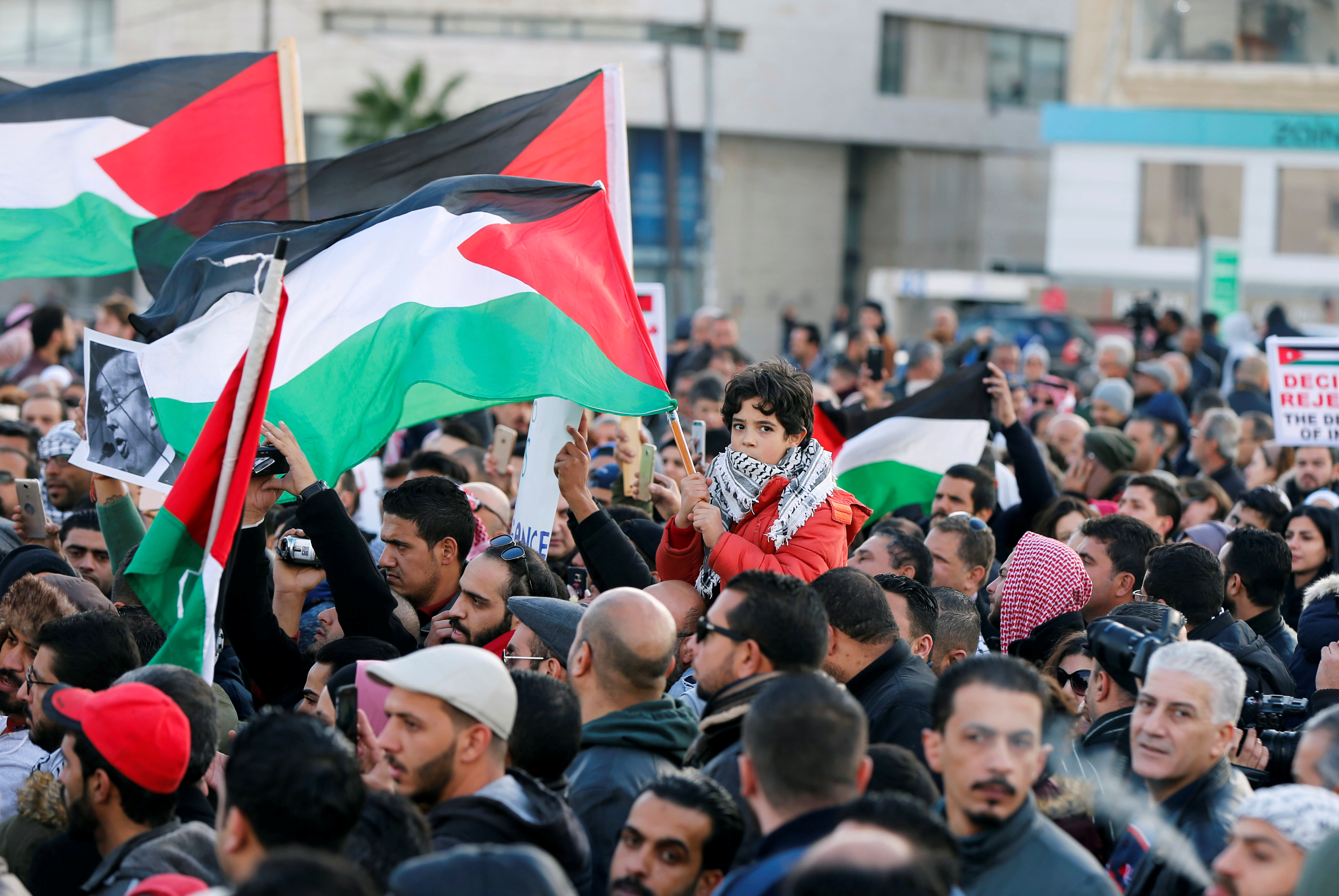 المظاهرات فى الأردن