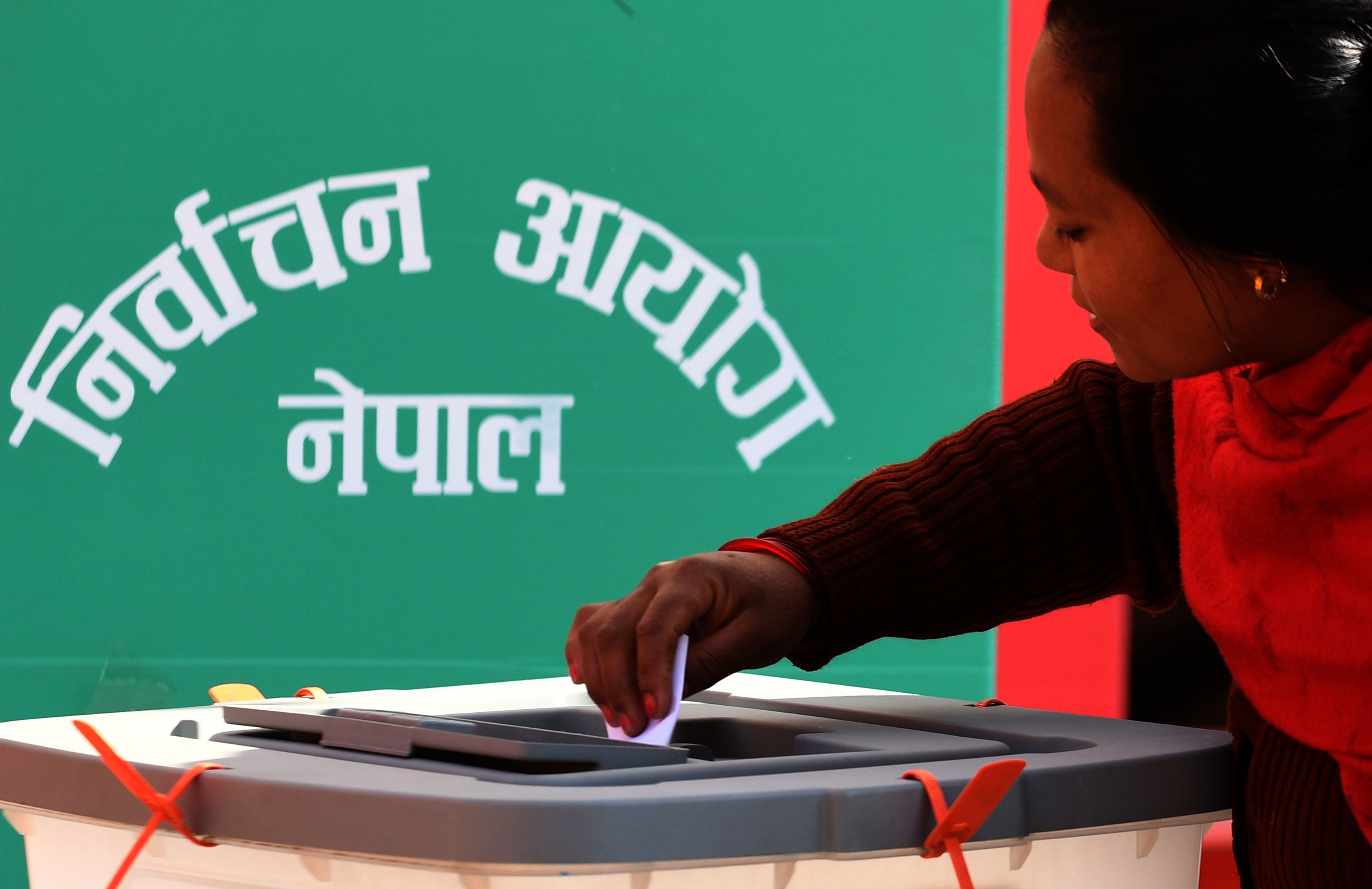 التصويت فى نيبال