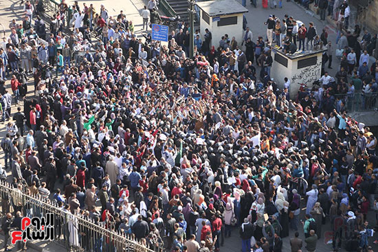 مظاهرات ضد قرار ترامب بإعلان القدس عاصمة لإسرائيل بالأزهر (19)