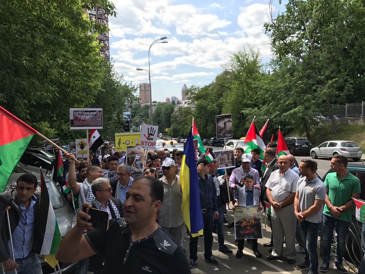 تظاهرات مؤيدة لفلسطين بالخارج (2)