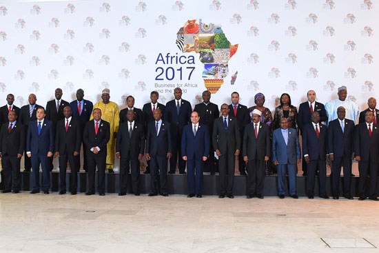 صور الرئيس السيسى ، مؤتمر إفريقيا 2017 (2)