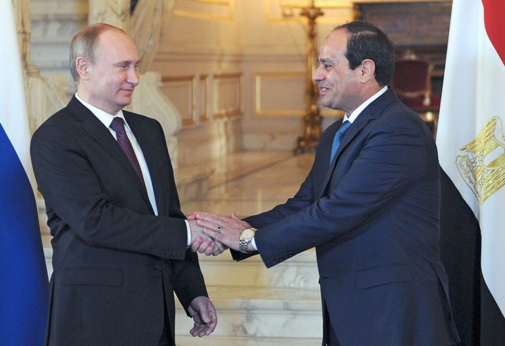 الرئيس الروسى والمصرى