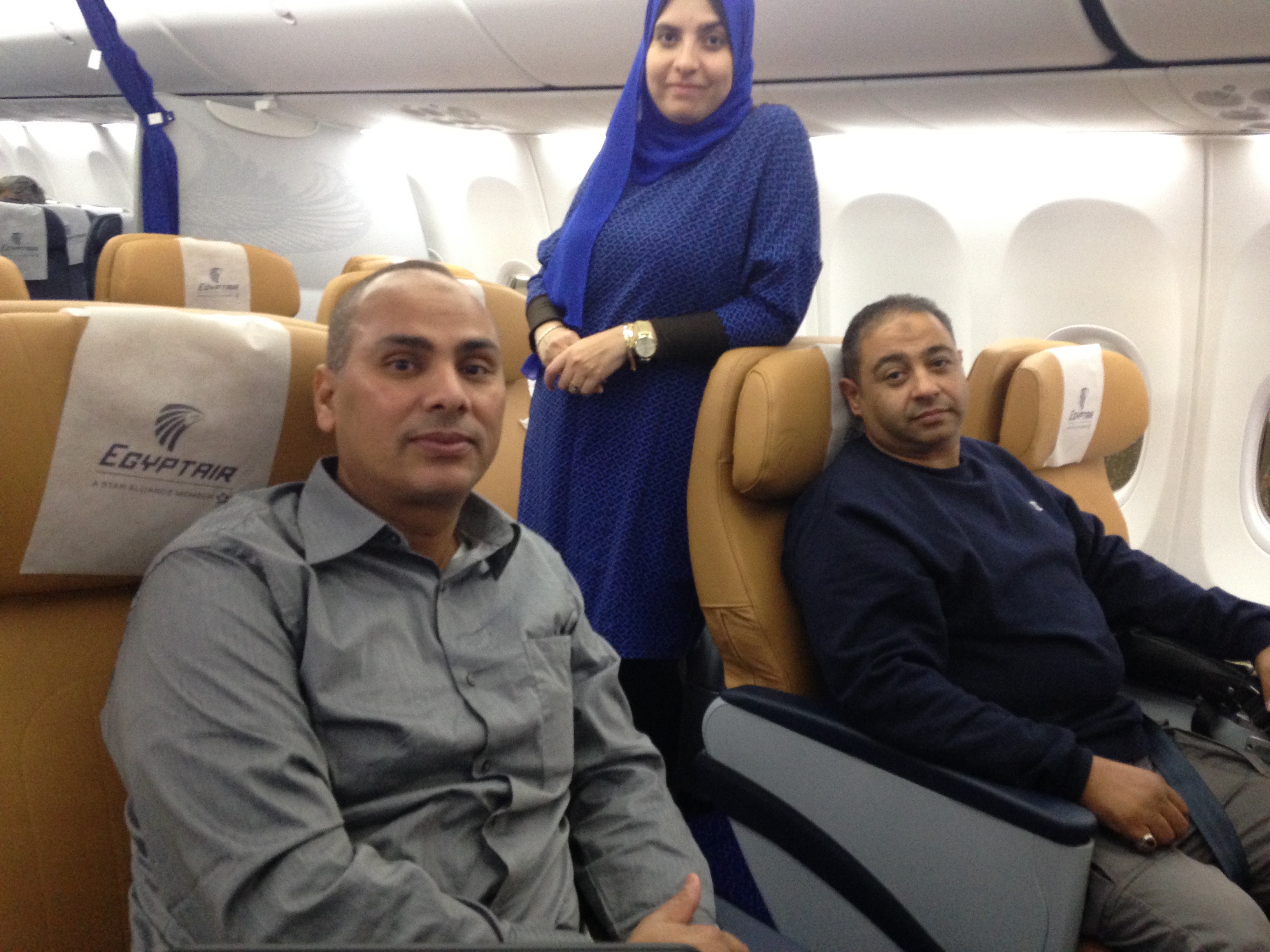 اقلاع طائرة مصر للطيران الجديدة (2)