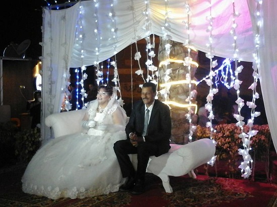 زفاف منال وعصام