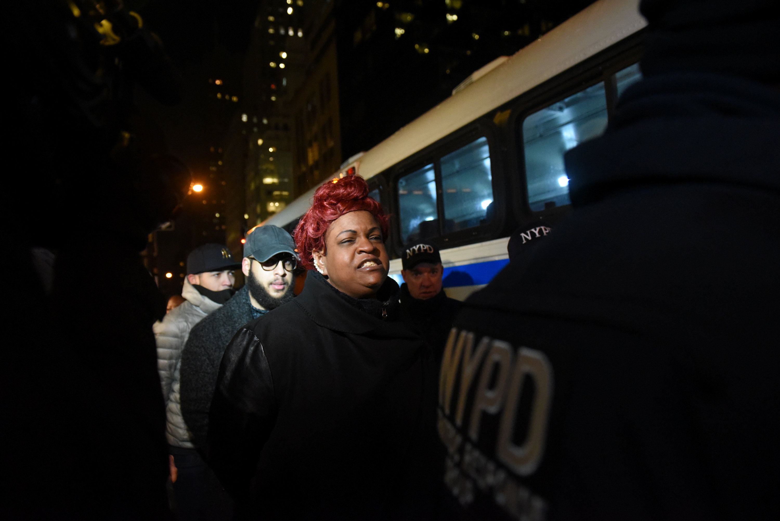 الشرطة الأمريكية تعتقل متظاهرون ضد قرارات ترامب فى نيويورك