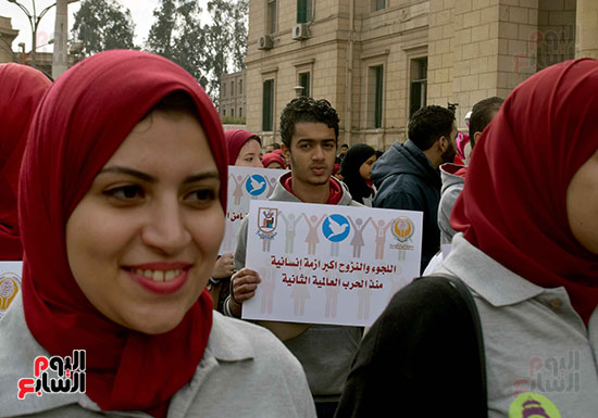 الاحتفال بيوم المرأة العربية بجامعة القاهرة (8)