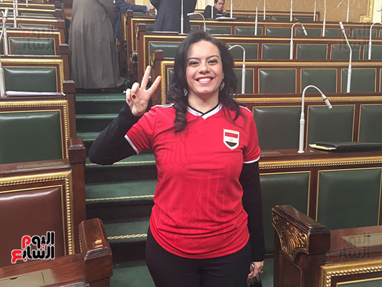 النائبة سيلفيا نبيل عضو لجنة الخطة والموازنة (3)