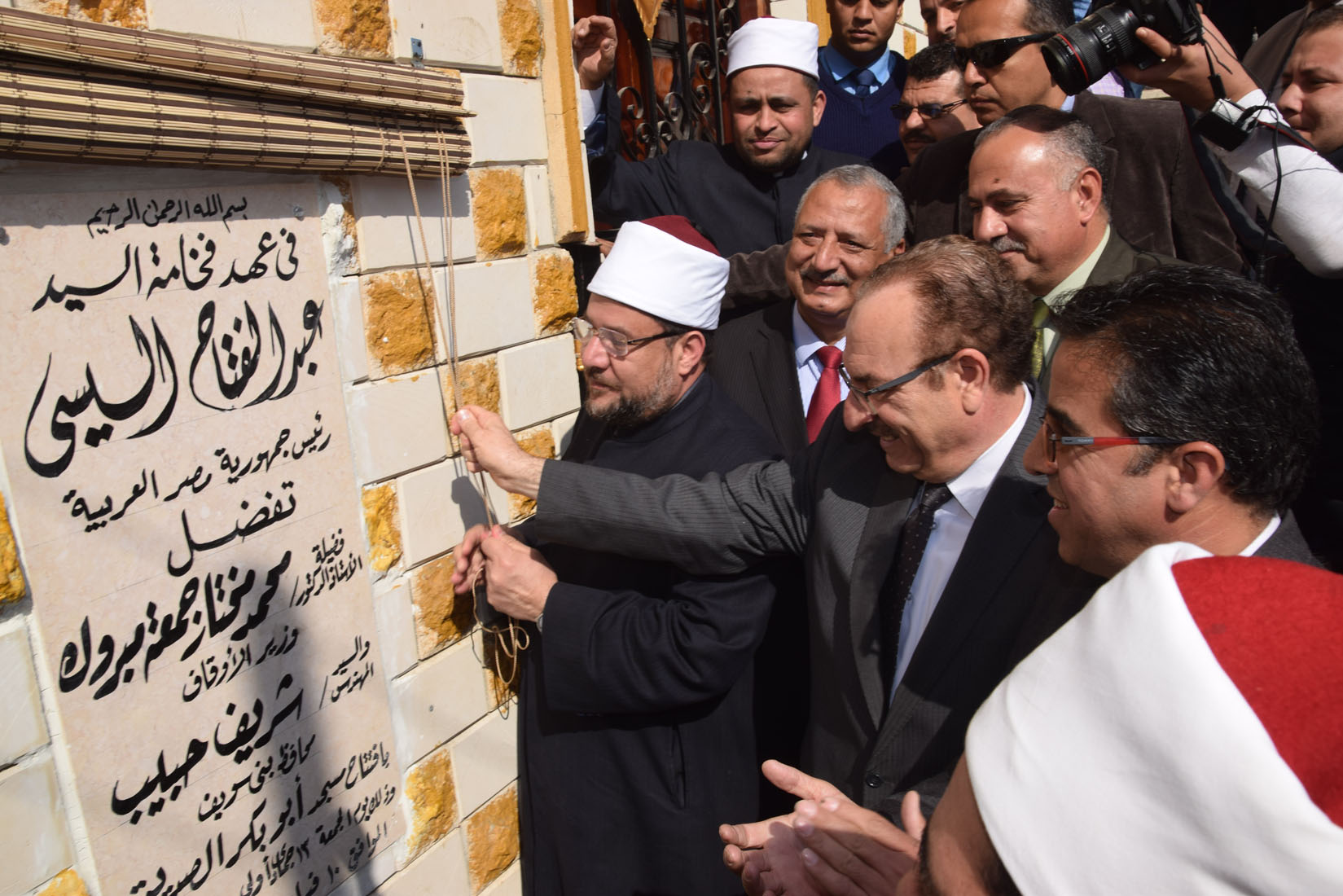 الوزير يفتتح مسجد السلخانة