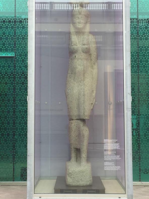 جانب من الآثار المصرية فى المعرض
