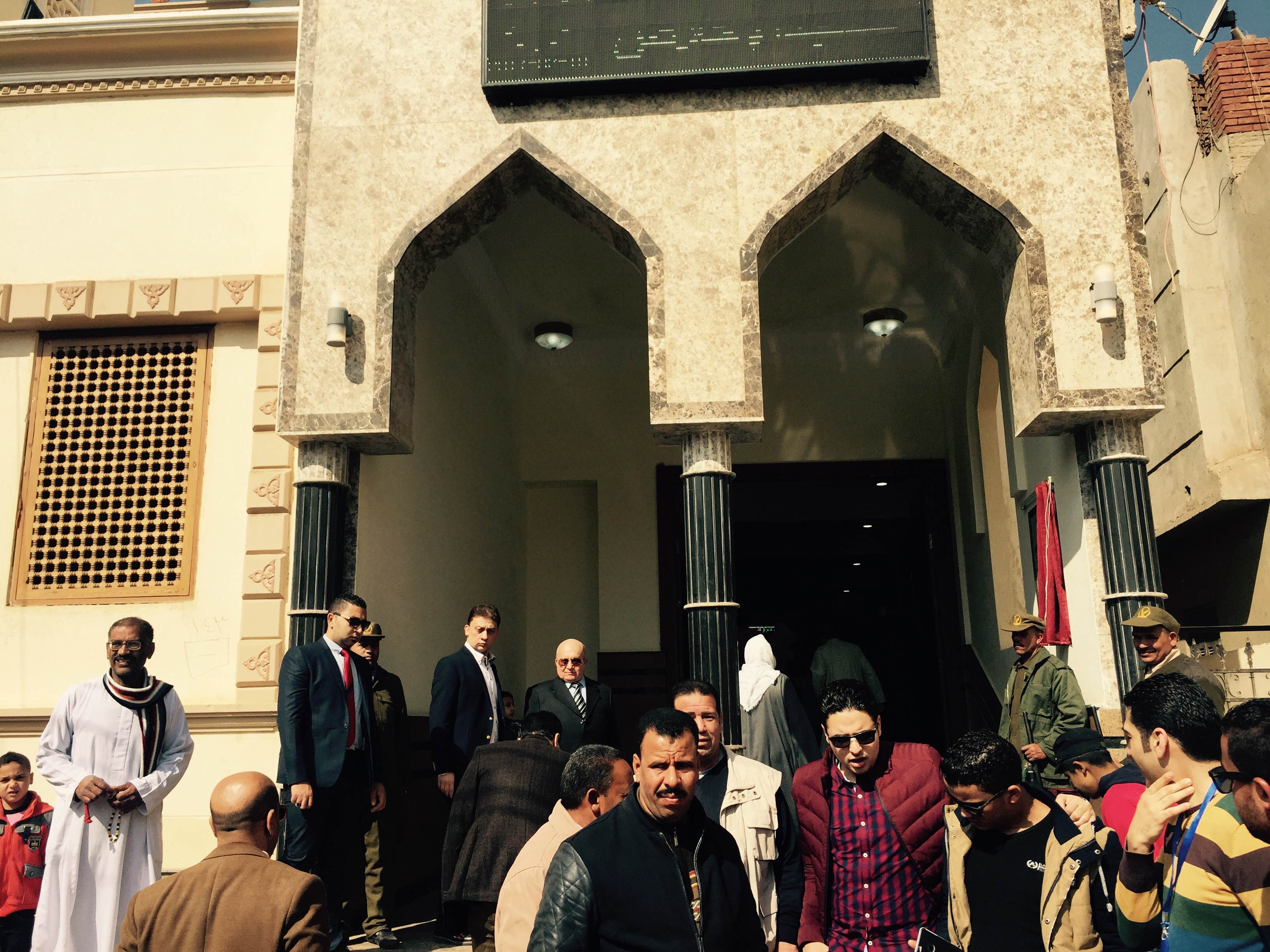 افتتاح مسجد الاخلاص بكوم حمادة