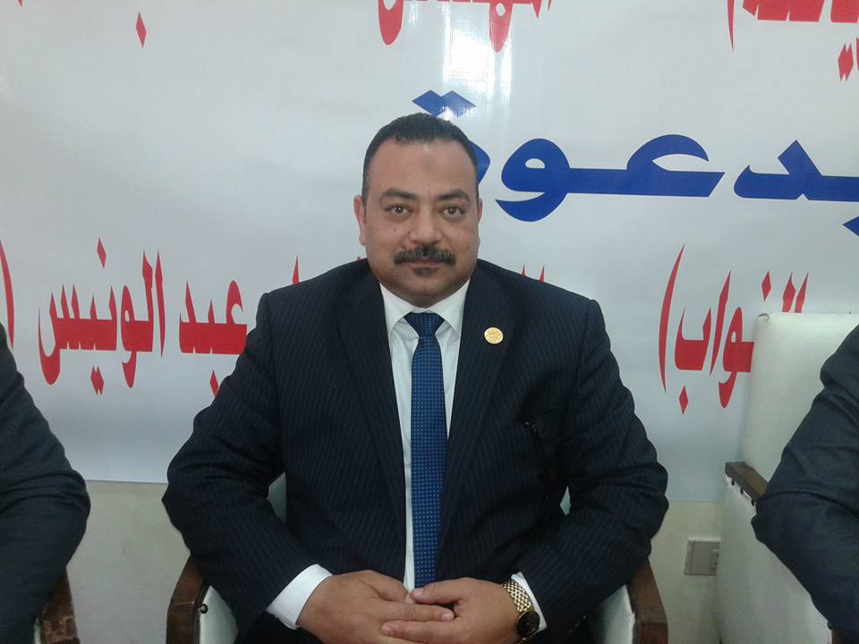 النائب علي عبد الونيس وكيل لجنة حقوق الإنسان