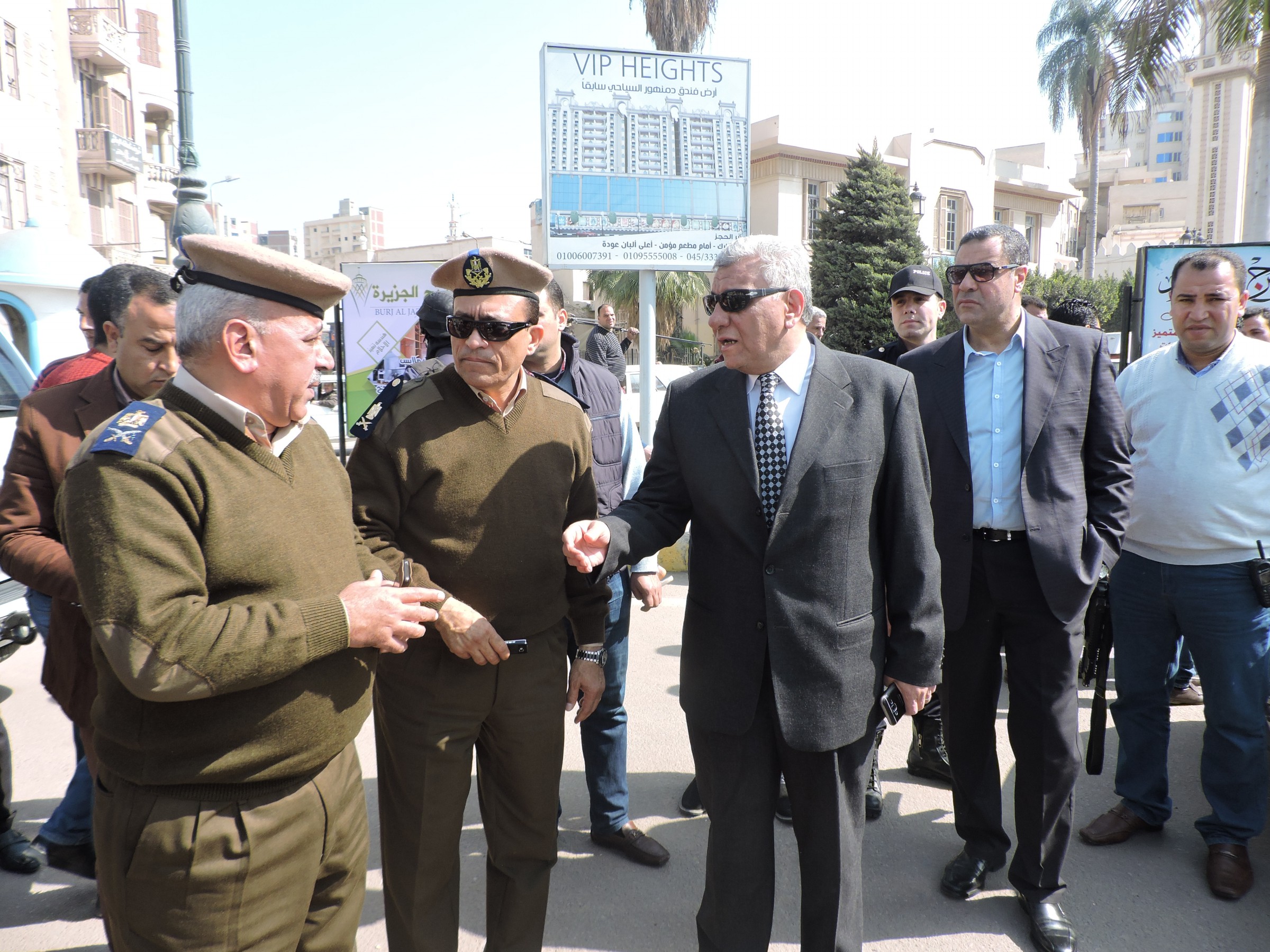 1-مدير امن البحيرة يقود حملة مكبرة بشوارع دمنهور