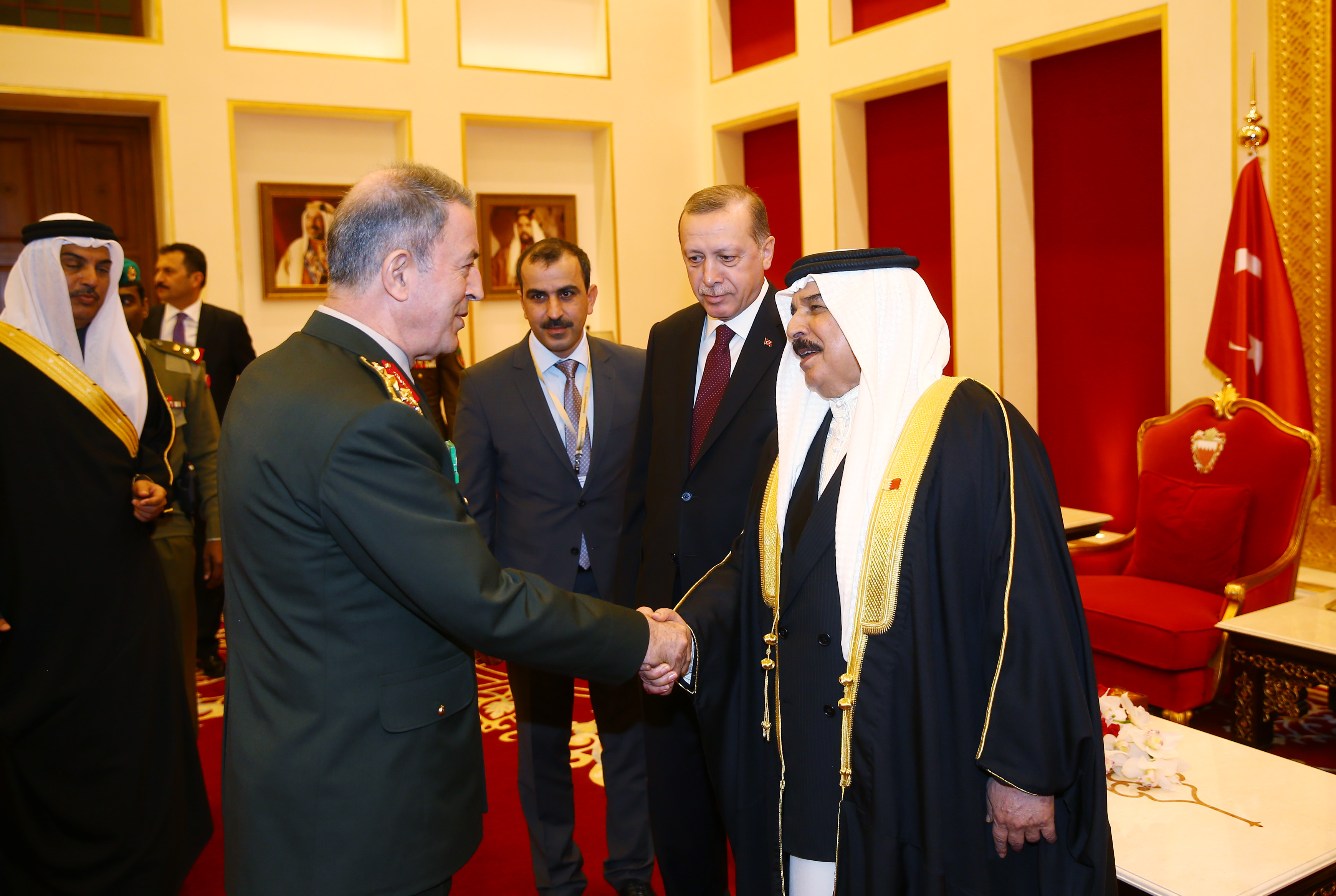 ملك البحرين ورئيس تركيا  (5)